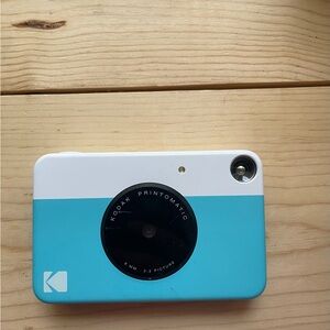 Kodak Zink Instant Camera in Blue and White